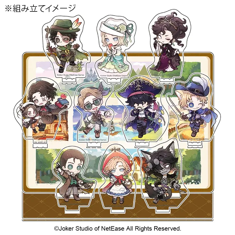 『Identity V』から描き起こしイラストを使用したグッズが、アニメイトで6月13日発売！　さらに、店舗と通販で異なる特典がもらえるフェアも開催!! 画像 5