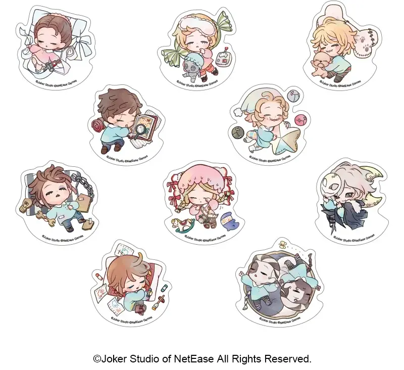 『Identity V』から描き起こしイラストを使用したグッズが、アニメイトで6月13日発売！　さらに、店舗と通販で異なる特典がもらえるフェアも開催!! 画像 6