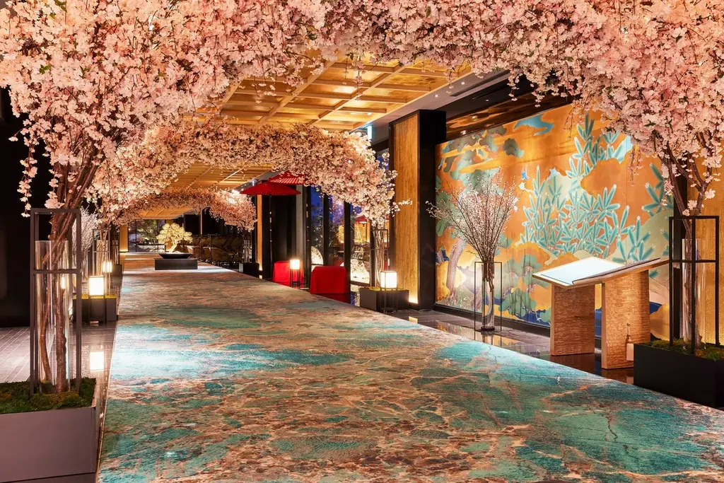 【エスパシオ ナゴヤキャッスル】「桜のトンネル」登場　『Celebration with cherry blossoms』4月12日まで開催中 画像 1