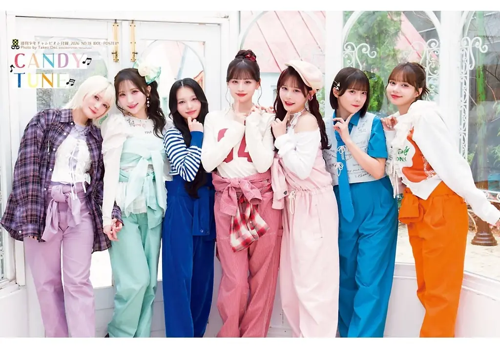 4月2日（木）発売「週刊少年チャンピオン」18号の表紙＆巻頭グラビアはCANDY TUNE♡ 両面BIGポスターが付録としてつくほか、限定QUOカード応募者全員サービス企画も！ 画像 4
