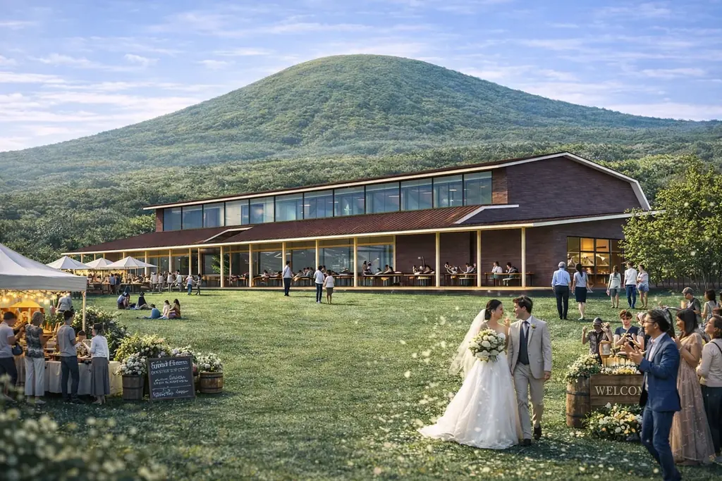 長崎県初、泊まれる体験型ワイナリー誕生へ 五島ワイナリー、新施設を2027年春開業 画像 2