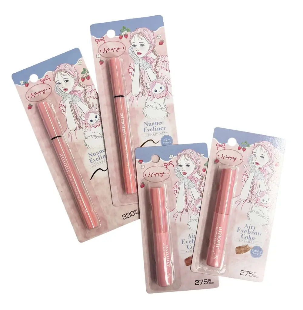 人気イラストレーターNAPPY×ワッツ第2弾コラボ「大人ふわっと可愛い」コスメアイテムが新登場 画像 6