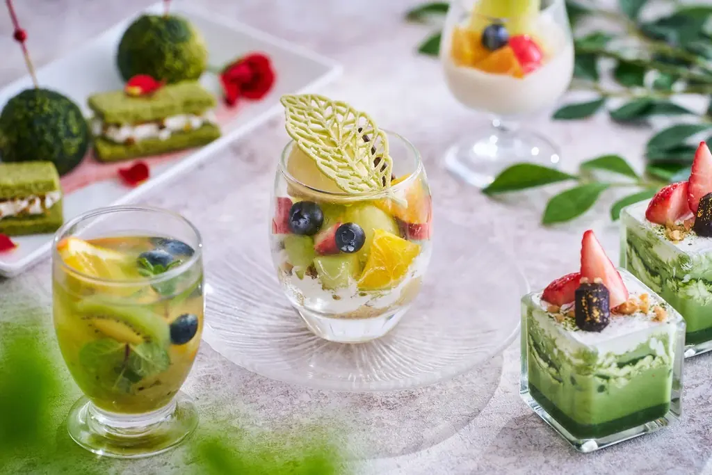 【品川プリンスホテル】新緑ときめく×中国料理「Chinese Afternoon Tea～翡翠色にときめくご褒美時間～」を販売 画像 2
