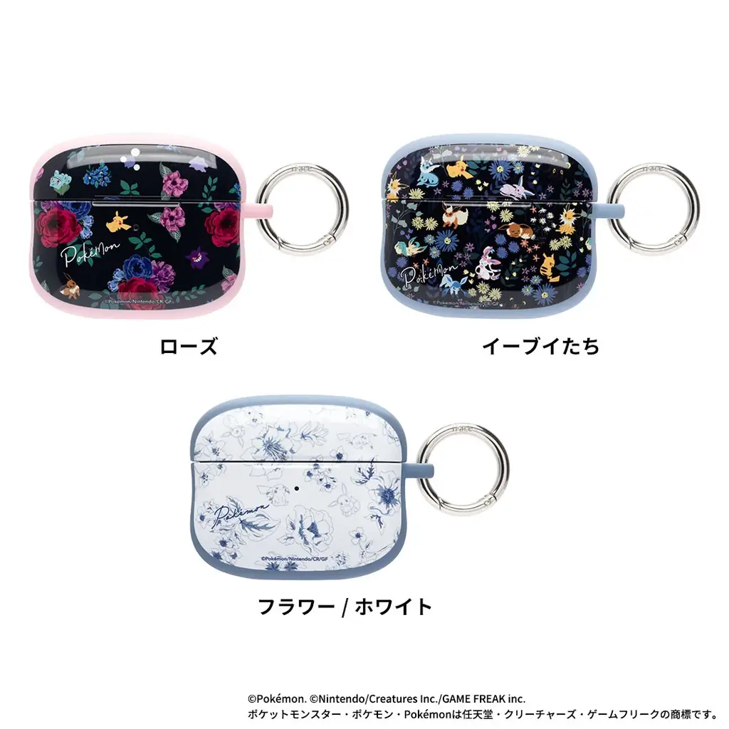 「iFace」からポケモンの新デザインが登場！華やかな花柄のスマホケース＆AirPodsケースを発売。 画像 3