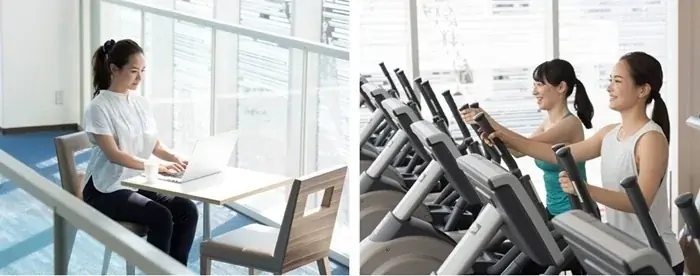 ルネサンス×NIKKEI OFFICE PASS提携、全国131施設でワーク＆運動