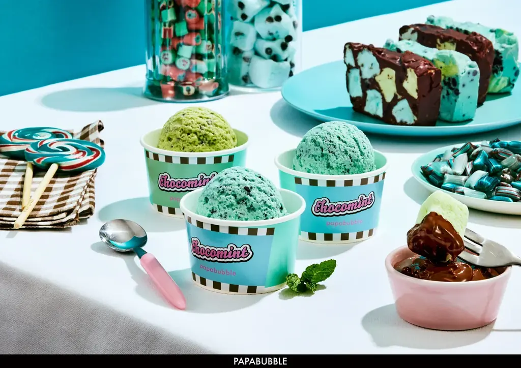 4/16発売｜パパブブレのチョコミント全8種登場