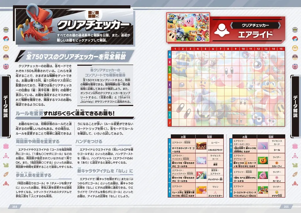 『カービィのエアライダー』の完全攻略本が、本日2026年4月2日に「電撃」から発売！ 「エアライド」「ウエライド」「シティトライアル」「ロードトリップ」を完全攻略！　コレクション要素もぜんぶ見せ！ 画像 8