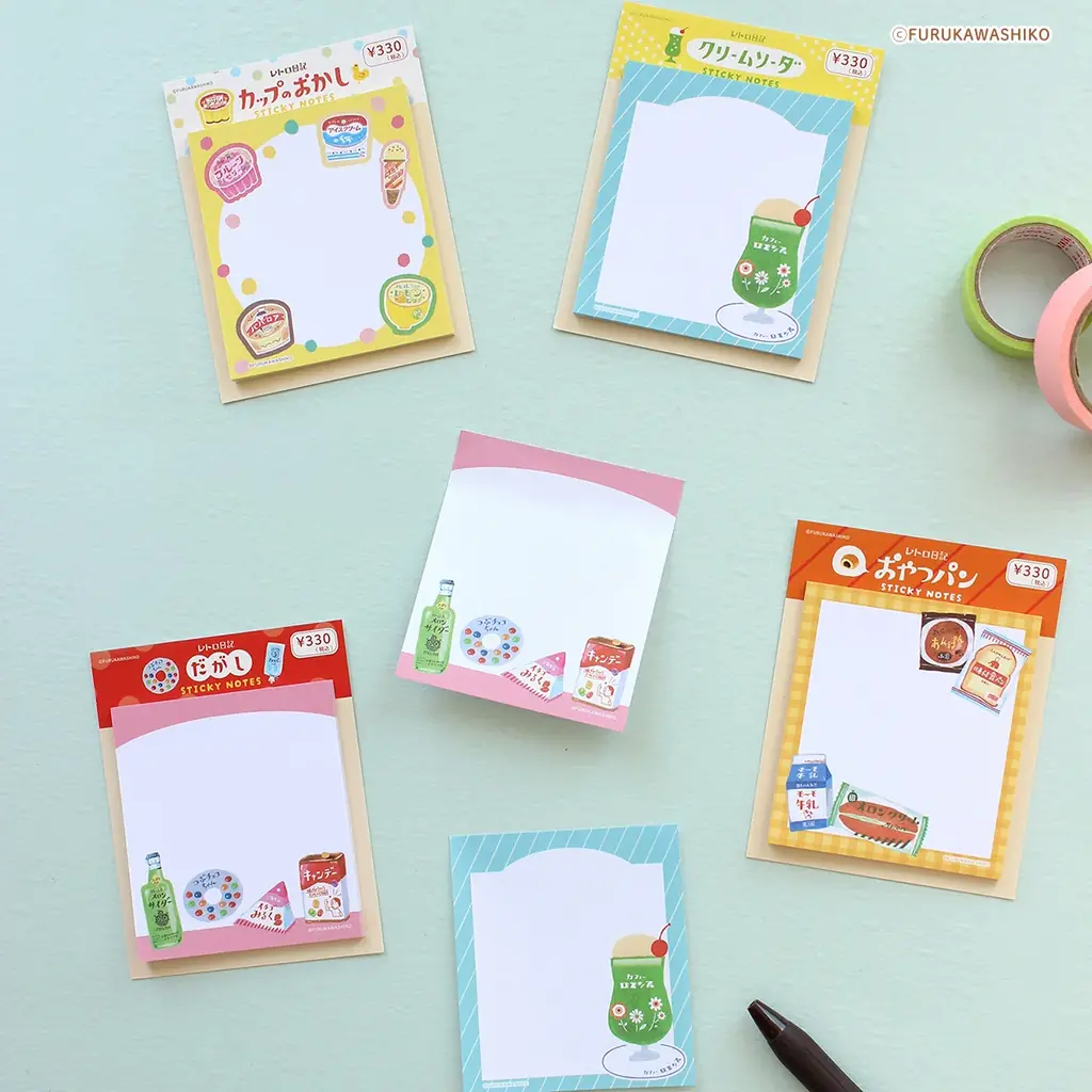 【キャンドゥ】レトロで可愛い！キャンドゥ限定｜古川紙工デザインの文房具を発売！ 画像 5