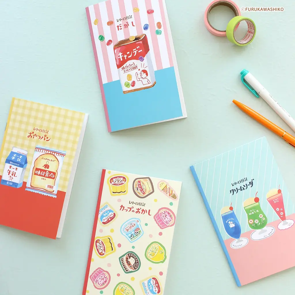 【キャンドゥ】レトロで可愛い！キャンドゥ限定｜古川紙工デザインの文房具を発売！ 画像 8