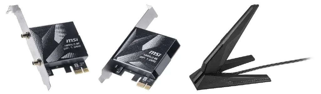 MSI、Wi-Fi 7対応内蔵型無線LANカード「HERALD BE9400 WiFi 7 PCIe Card」を発売 画像 2