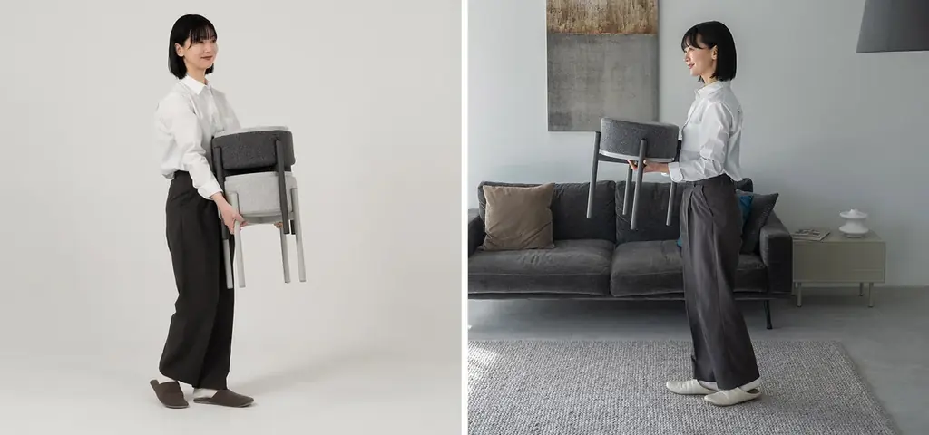 トランスフォーム家具ブランドTATAMU®から、シーンによってテーブル⇔スツールと役割をスイッチできるスタッキングスツール「MORPHIN（モーフィン）」が新登場。 画像 11