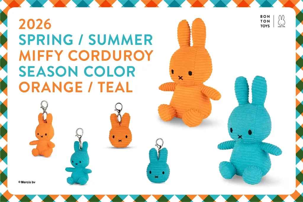 『BON TON TOYS』のミッフィーぬいぐるみ2026春夏新作に、　　　　　　　　　　　直営ストア「marcs STORE」限定アイテムが登場！ 画像 6