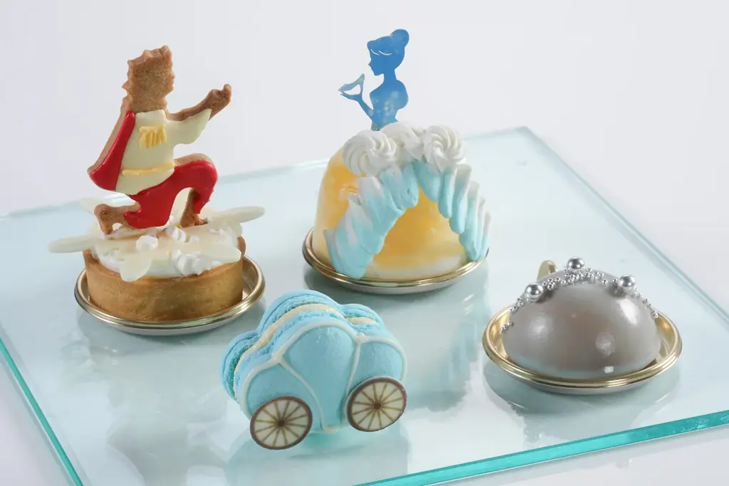 【シェラトン都ホテル大阪】憧れのプリンセス「シンデレラ」の世界をスイーツで表現「プリンセスアフタヌーンティー ～シンデレラ～」販売 画像 2