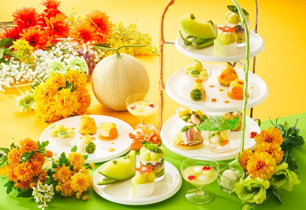 【ホテル日航大阪】「メロンアフタヌーンティーセット」を5月1日より提供 画像 1