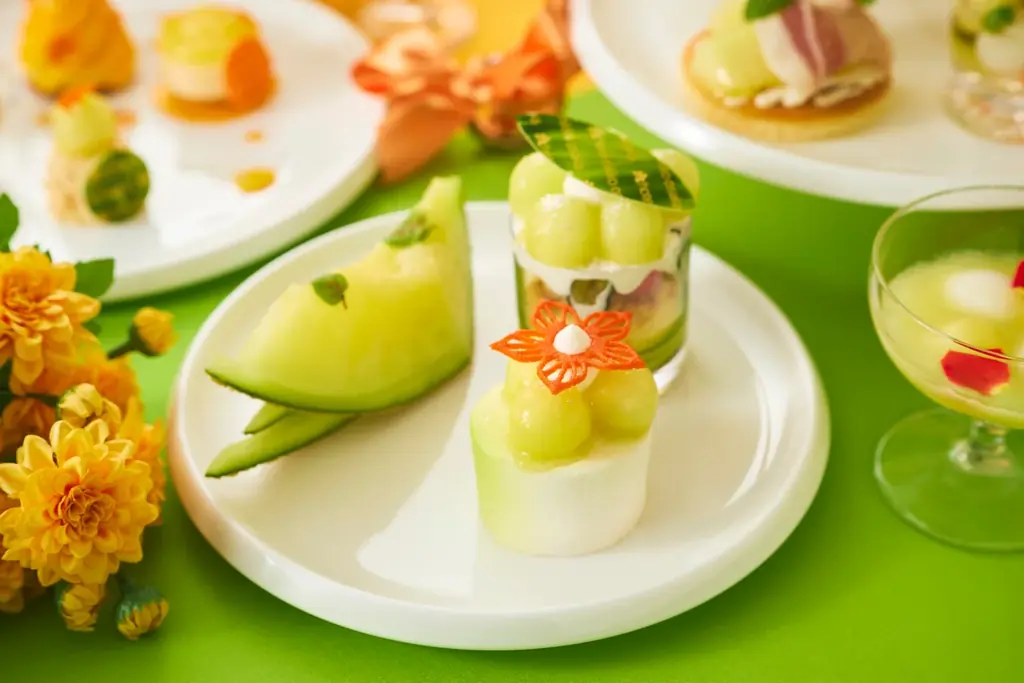 【ホテル日航大阪】「メロンアフタヌーンティーセット」を5月1日より提供 画像 2