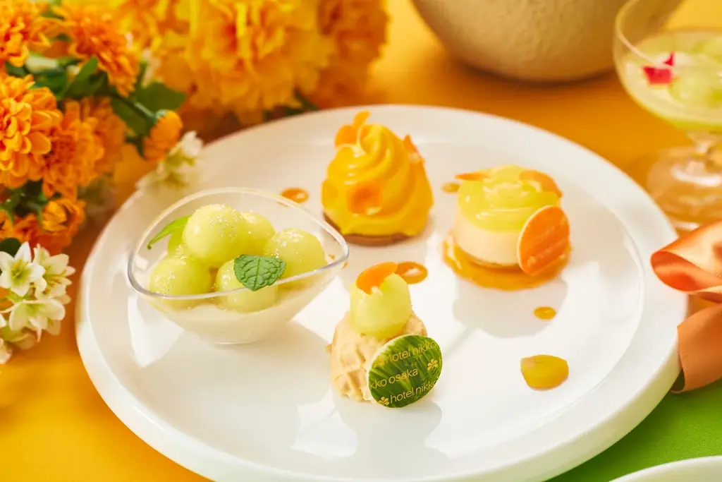 【ホテル日航大阪】「メロンアフタヌーンティーセット」を5月1日より提供 画像 3