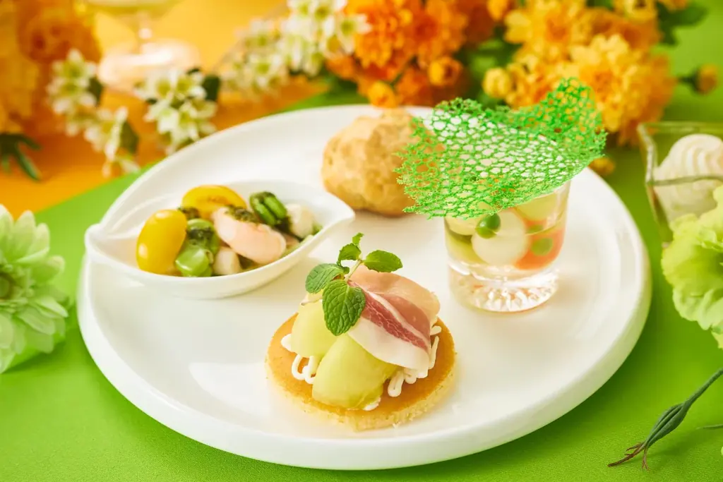 【ホテル日航大阪】「メロンアフタヌーンティーセット」を5月1日より提供 画像 4