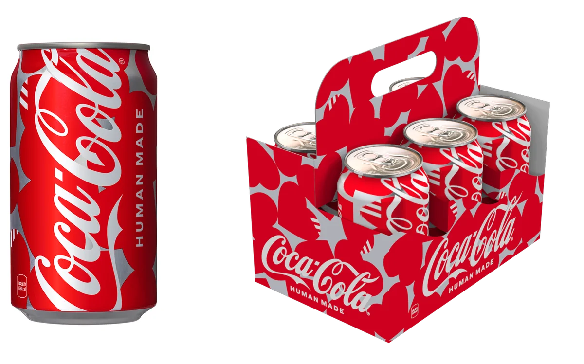 4月7日発売｜HUMAN MADE×コカ･コーラ缶がファミマ限定