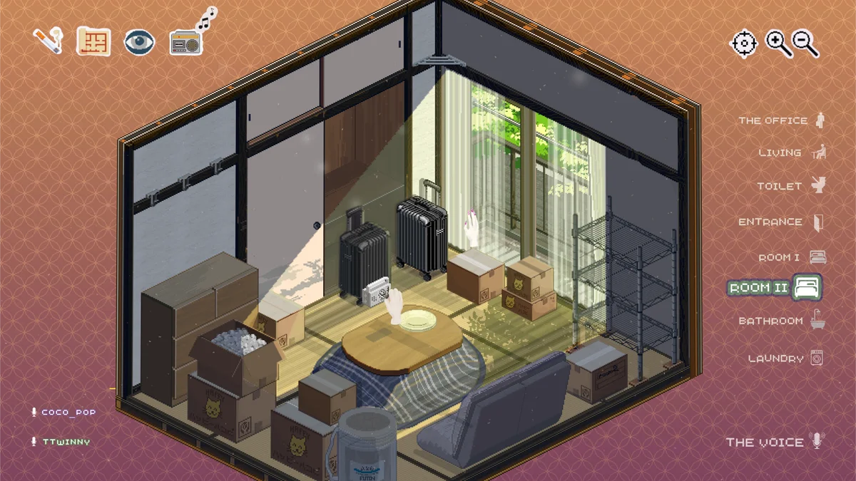 ウィッシュリスト5,000突破の荷解き協力ゲーム『The Spaces We Share』