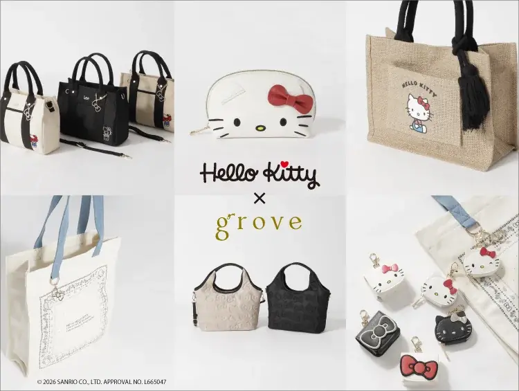 grove×ハローキティ発売