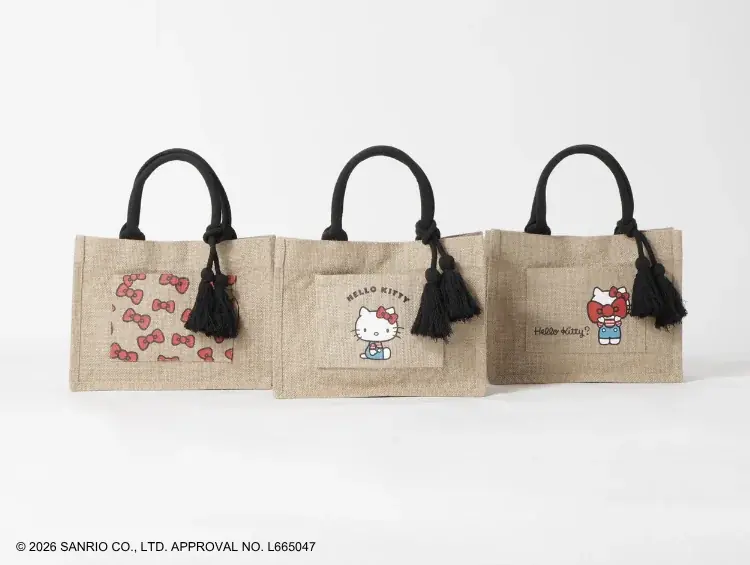 【grove】「ハローキティ」とのコラボレーションアイテムを4月22日（水）より発売！ 画像 2