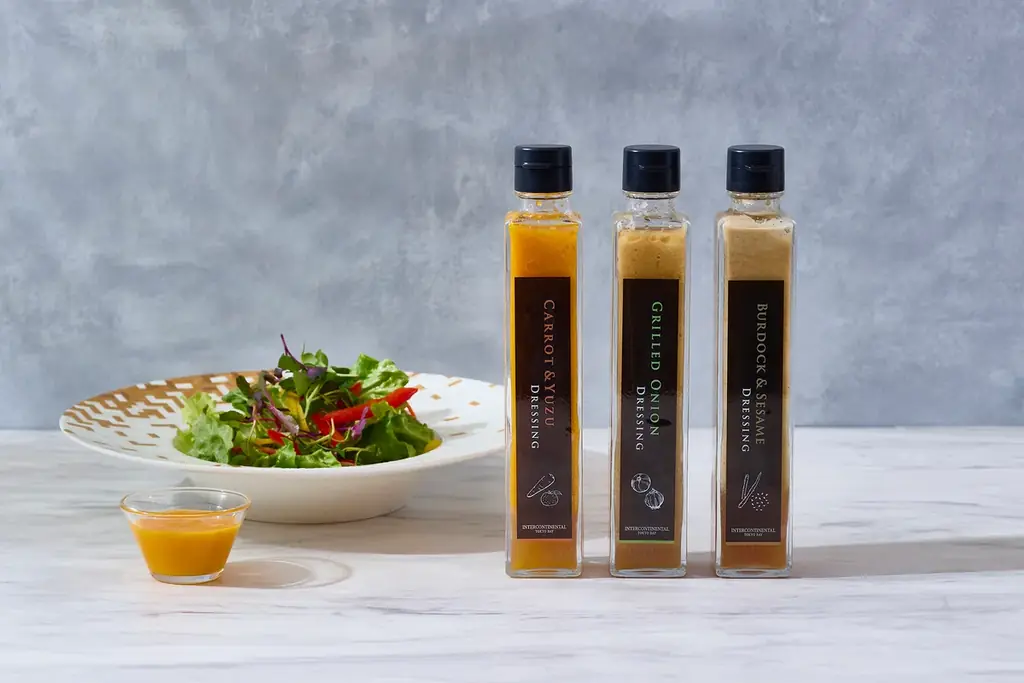 4月4日発売　中宇祢監修ホテルドレッシング3種