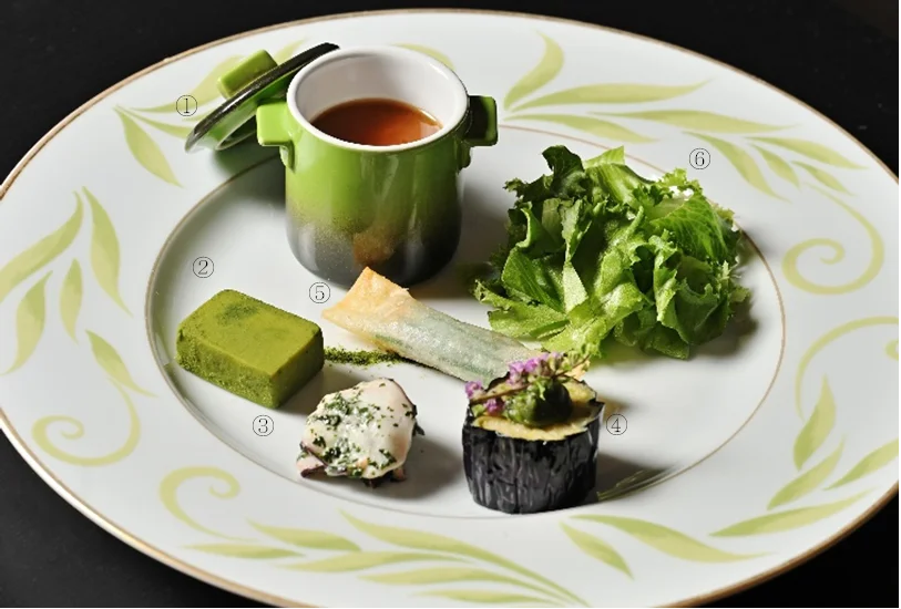 【ザ・プリンス 京都宝ヶ池】新緑と日本茶に心満たされるひととき「福寿園」の日本茶と楽しむ和のアフタヌーンティー「Eight-tea-Eight」を販売 画像 2