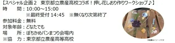 2026年4月19日(日) 10:00~15:00 ぽちかめパンまつり2026春　開催！ 画像 6