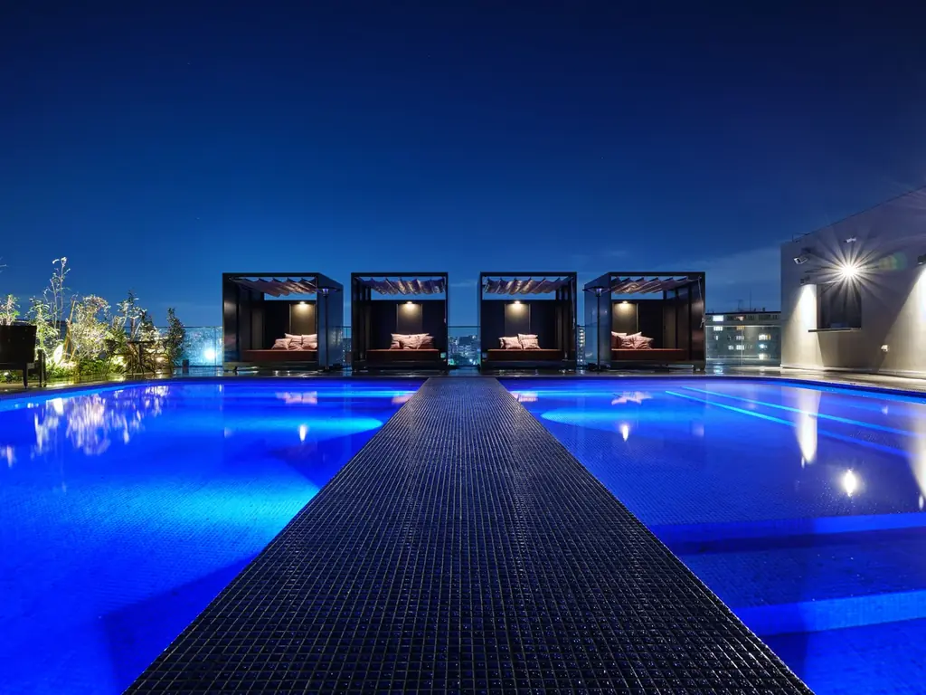 【期間限定キャンペーン】4/25〜7/17宿泊者全員対象 プール利用料無料＆K6ディナーでピザ1枚無料｜Premium hotel MONday 舞浜ビューⅠインフィニティプール 4/25 OPEN！ 画像 3