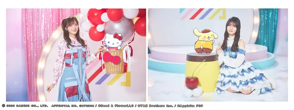 櫻坂46・日向坂46 応援【公式】音楽アプリ『UNI’S ON AIR』がサンリオキャラクターズとのコラボレーションキャンペーンを開催！ 画像 3