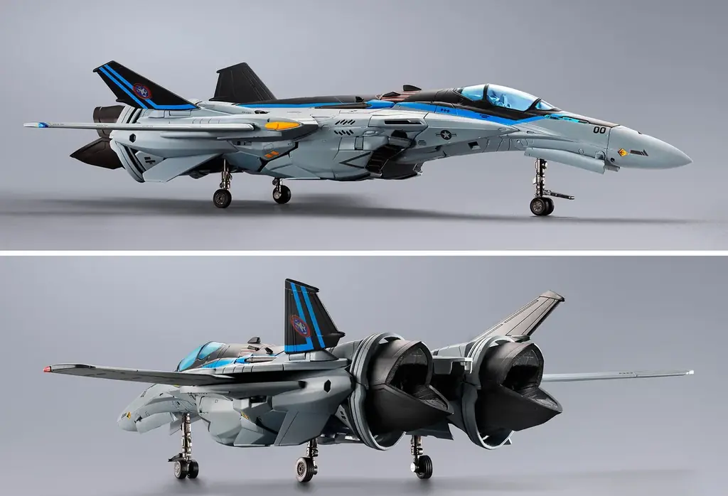 『トップガン マーヴェリック』と『マクロスＦ』が奇跡のコラボレーション！マーヴェリックの愛機のカラーリングをまとった「VF-25 メサイアバルキリー」がDX超合金で登場！ 画像 9