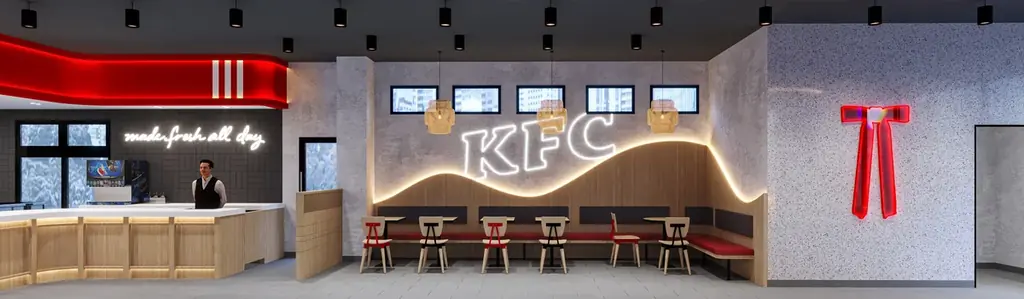 「KFC 次世代モデル店舗 相模原大野台店 オープニングセレモニー＆新商品『ちゅる～りぃ』発表会」人気コスプレイヤー・えなこさんが「1日店長」に就任 画像 7