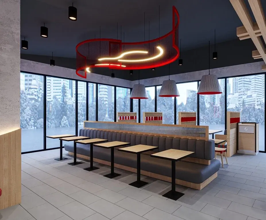 「KFC 次世代モデル店舗 相模原大野台店 オープニングセレモニー＆新商品『ちゅる～りぃ』発表会」人気コスプレイヤー・えなこさんが「1日店長」に就任 画像 8