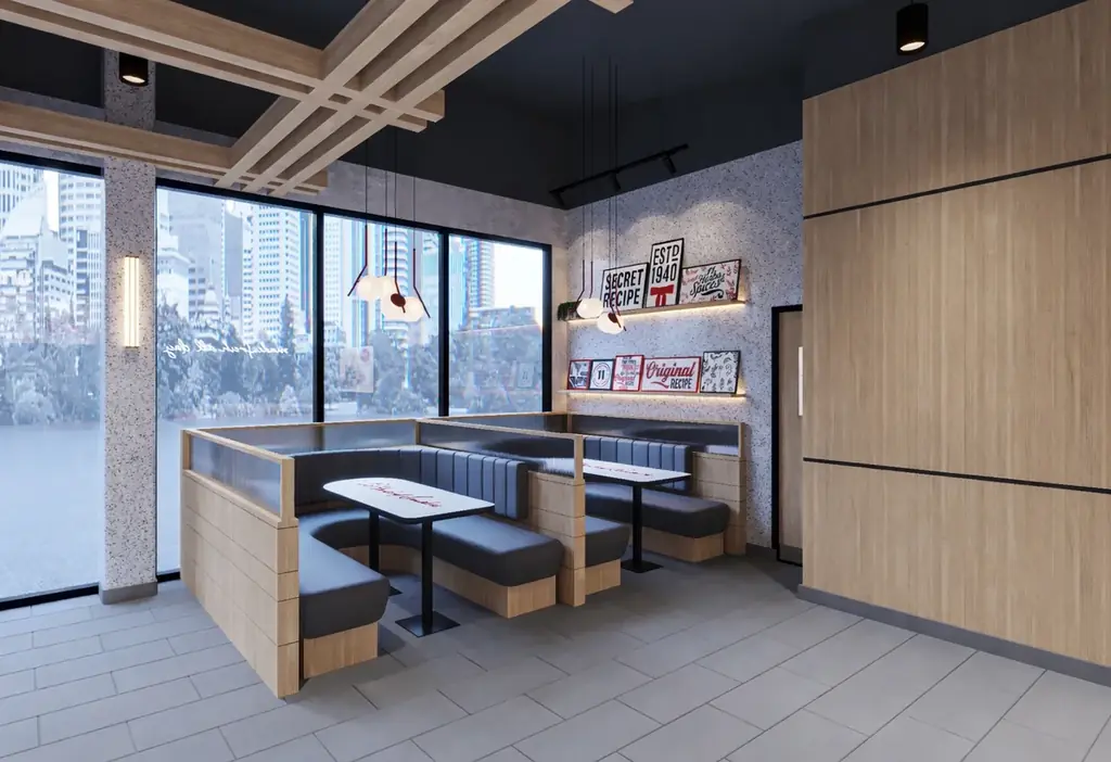 「KFC 次世代モデル店舗 相模原大野台店 オープニングセレモニー＆新商品『ちゅる～りぃ』発表会」人気コスプレイヤー・えなこさんが「1日店長」に就任 画像 9