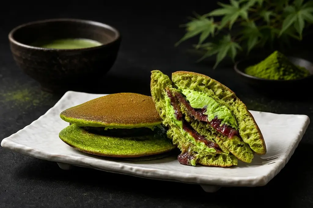 茶通美抹茶どら焼き発売