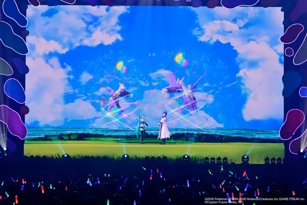 ポケモン×初音ミクの初ライブ、5万人以上を動員！　千秋楽の配信は4月5日まで！ 画像 18