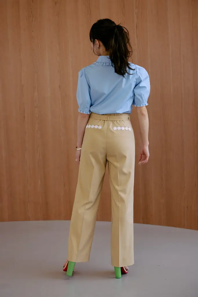 Ｍ Maglie le cassetto × Stylist冨張愛 Special Collaboration 「着映えはおまかせ！」華やかフリルブラウス＆新型パンツ♡ 画像 10