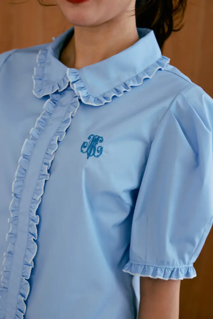 Ｍ Maglie le cassetto × Stylist冨張愛 Special Collaboration 「着映えはおまかせ！」華やかフリルブラウス＆新型パンツ♡ 画像 3