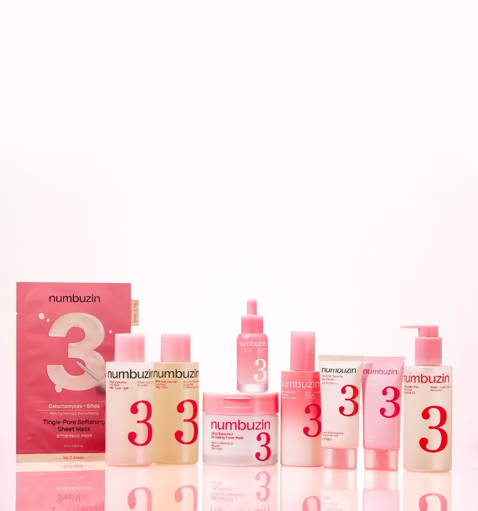 numbuzinが毛穴ケア強化、3番ライン9品リニューアル発売