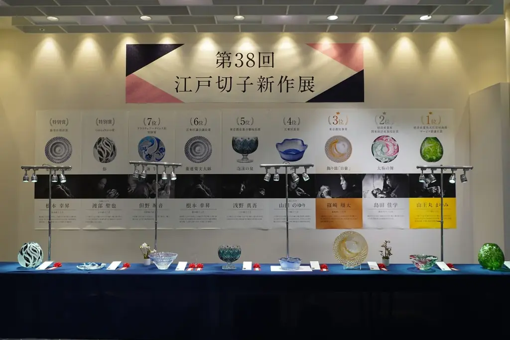 銀座で開催 第38回 江戸切子新作展の見どころ