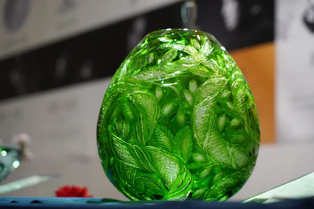 第38回「江戸切子新作展」を銀座で開催中 表現と職人の多様化と課題への取り組み 画像 11