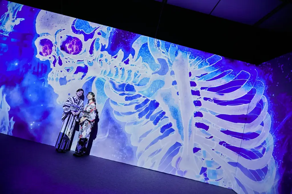 【開催中】一旗プロデュース「動き出す妖怪展 TOKYO」来場者数が1万人を突破し記念セレモニーを実施。日本が誇る妖怪美術と映像・立体造形による体感型デジタルアートミュージアム。 画像 10