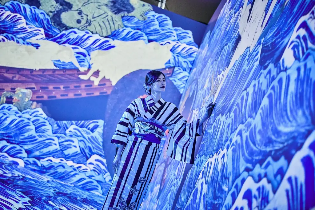 【開催中】一旗プロデュース「動き出す妖怪展 TOKYO」来場者数が1万人を突破し記念セレモニーを実施。日本が誇る妖怪美術と映像・立体造形による体感型デジタルアートミュージアム。 画像 13