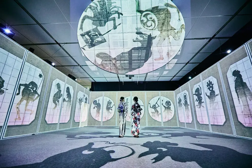 【開催中】一旗プロデュース「動き出す妖怪展 TOKYO」来場者数が1万人を突破し記念セレモニーを実施。日本が誇る妖怪美術と映像・立体造形による体感型デジタルアートミュージアム。 画像 14