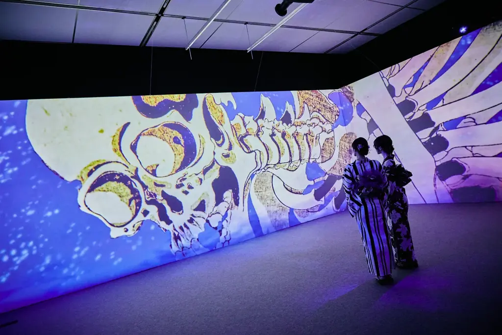 【開催中】一旗プロデュース「動き出す妖怪展 TOKYO」来場者数が1万人を突破し記念セレモニーを実施。日本が誇る妖怪美術と映像・立体造形による体感型デジタルアートミュージアム。 画像 19