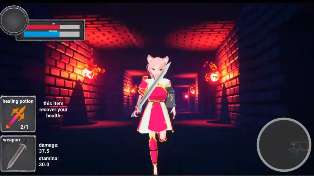 【新作情報】3DアクションRPG『Mochiko The Samurai』Steam4月正式リリース｜中村優花（元SKE48）がCV担当 画像 2