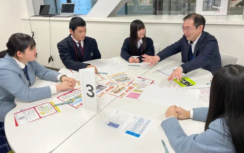 【岡山大学】おかやまSDGs研究会が県内の中高生を招き「岡山県ふるさと未来共創ボードゲーム」ミッションカード選定会を図書館で開催 画像 3