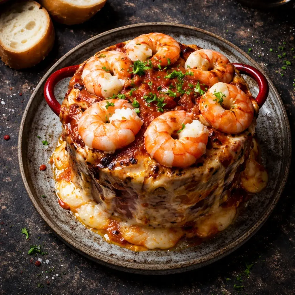 海老とチーズの圧倒的存在感　新宿「Ark Lounge」が話題の体験型パスタを期間限定販売 画像 1