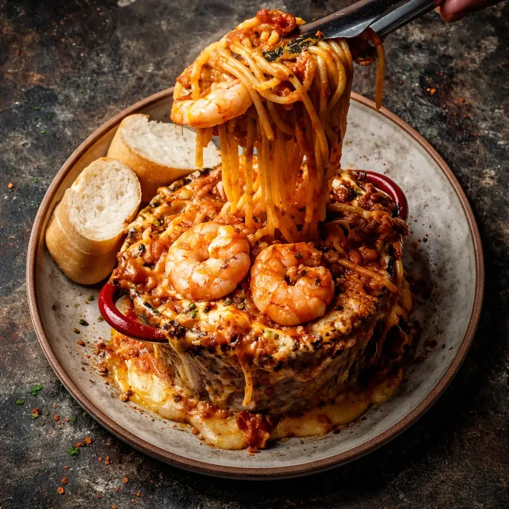 海老とチーズの圧倒的存在感　新宿「Ark Lounge」が話題の体験型パスタを期間限定販売 画像 2