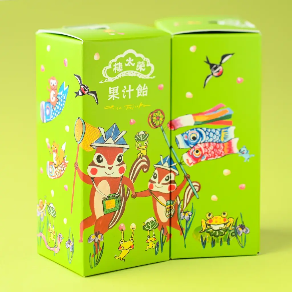 【藤岡ちさ×榮太樓】　端午の節句限定　榮太樓飴・果汁飴発売 画像 5